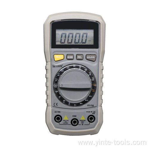 LCD display digital multimeter